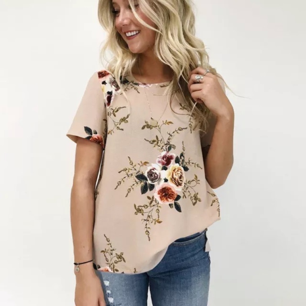 🍁Sale 🍁 Floral Classic Blouse